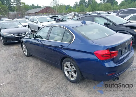 2017 BMW 330I xDrive из США, поврежденный, VIN WBA8D9G58HNU59656